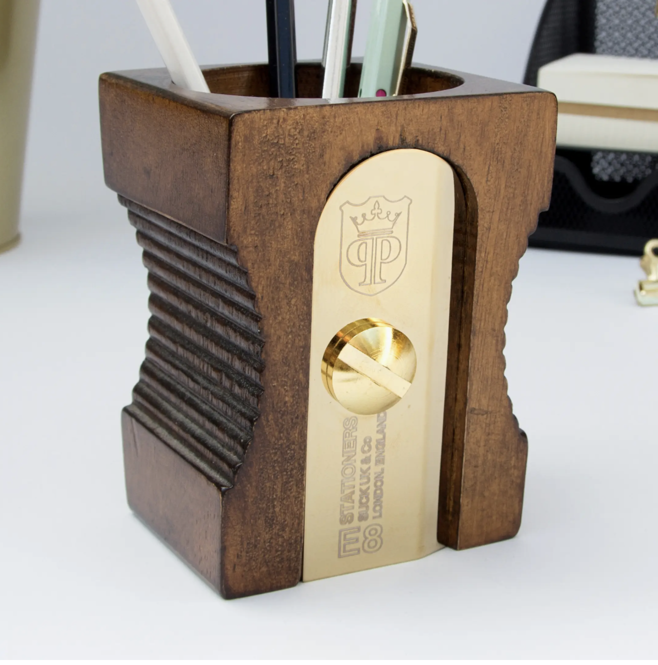 Minimalist Desk Pen Holder