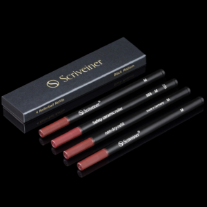 Scriveiner Rollerball Pen Refills (4 Pack)
