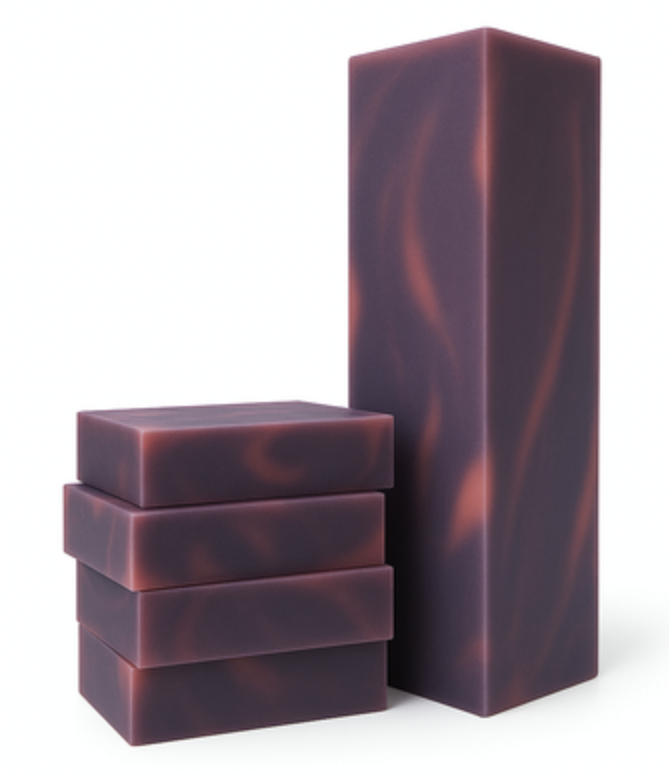 Hydrangea Cold-Process Soap — Set of Three
