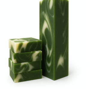 Cucumber Melon Cold-Process Soap — Set of Three
