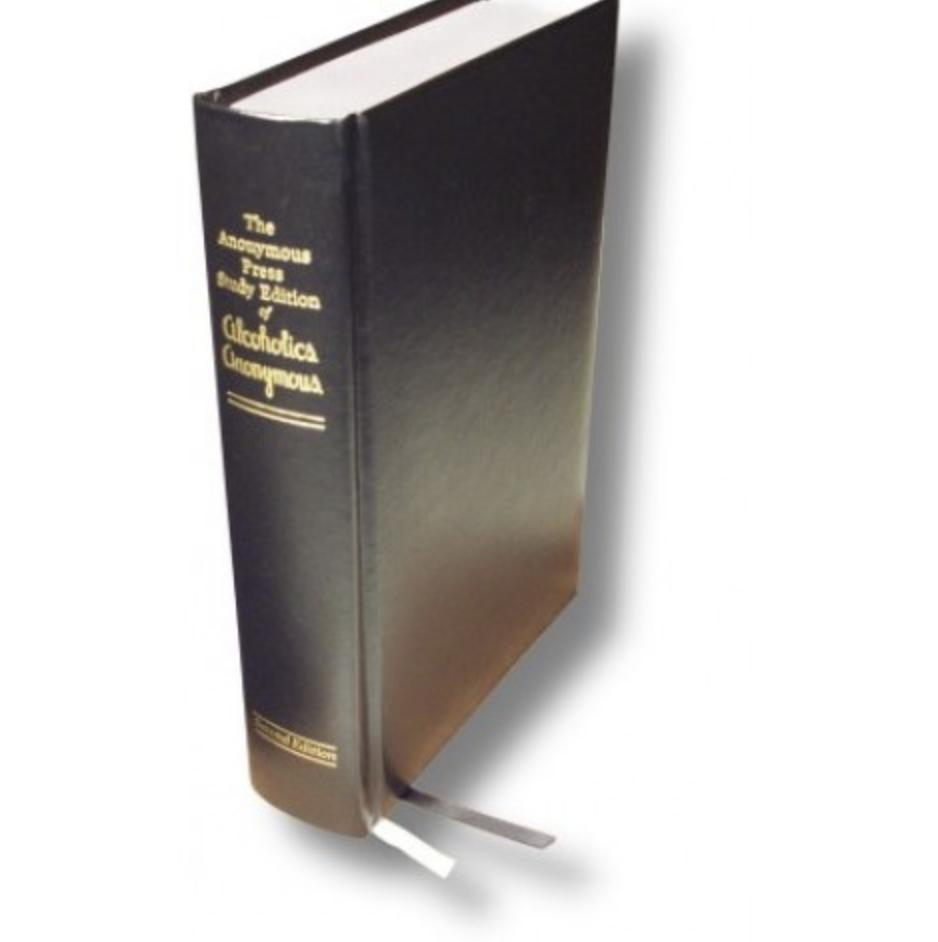 Alcohol Anonymous Study Edition (Leather Bound, Lay-Flat binding)